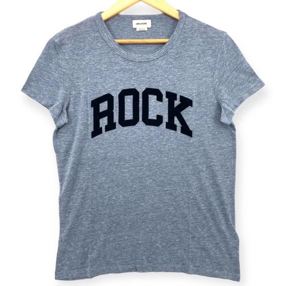 ~Zadig and Voltaire Rock T-Shirt NWT - Picture 1 of 7